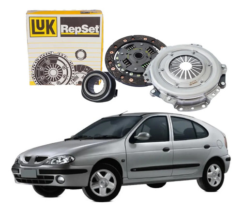 Kit Embreagem Luk Renault Clio Sedan 1.6 16v K4m 2003 A 2009