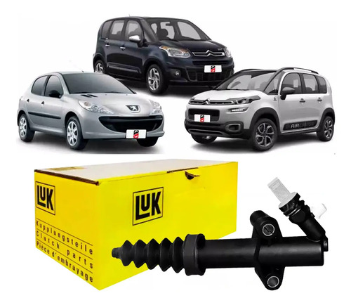 Atuador Embreagem Luk Peugeot 208 1.6 2014
