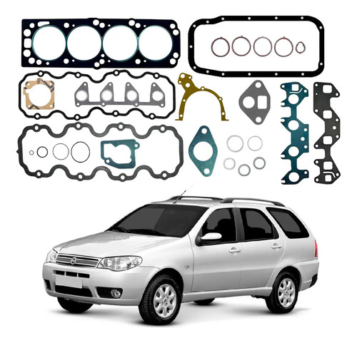 Jogo Junta Motor Sabo Palio Adventure 1.8 Gm 2003 A 2010
