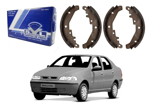Sapata De Freio Original, Fiat Siena 1.0 2007