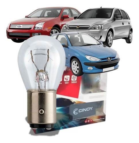 Caixa Com 1 Lampada 2 Polos 12v 1034  Pino Desencontrado