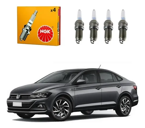 Jogo Velas Ngk Volkswagen Virtus 1.6 16v 2019