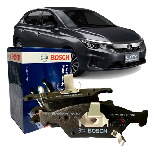 Pastilha De Freio Dianteira Honda City 2022 2023