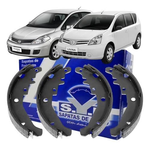 Sapata De Freio Syl Nissan Livina X-gear 1.8 2010