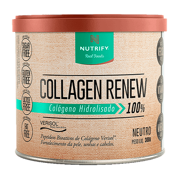 Collagen renew | Colágeno Hidrolisado em pó | Neutro