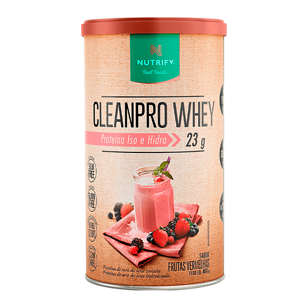 CleanPro Whey - Frutas Vermelhas