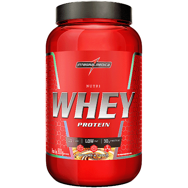 Nutri Whey Protein - Cookies And Cream - Pote 900g