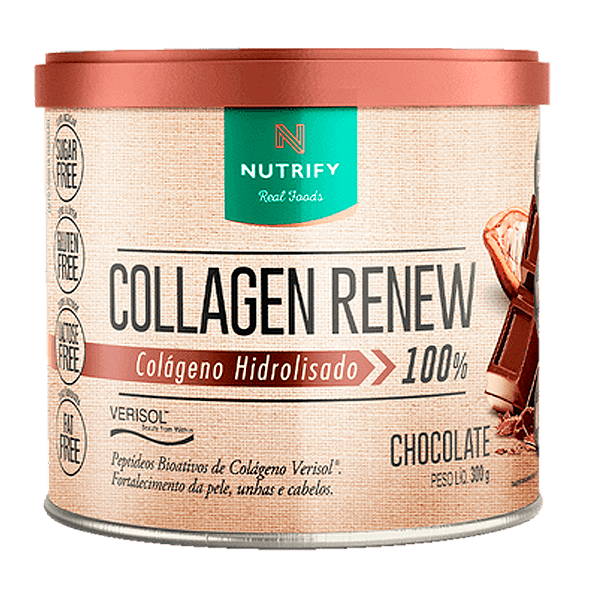 Collagen renew | Colágeno Hidrolisado em pó | Chocolate