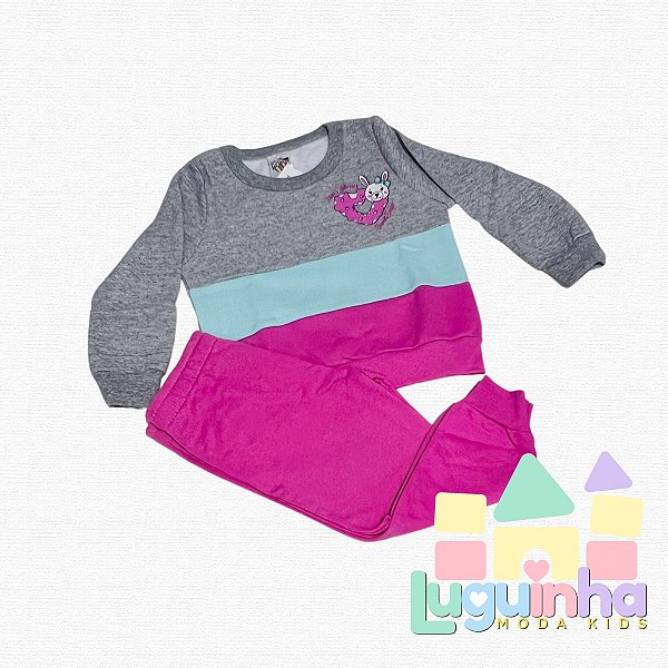 Conjunto moletom doce