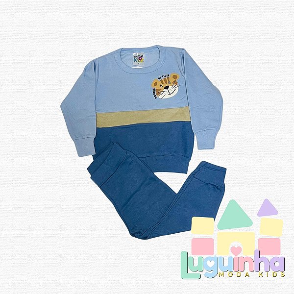 Conjunto Moletom Tigrinho