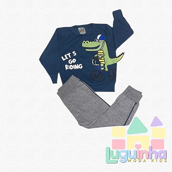 Conjunto Moletom Riding