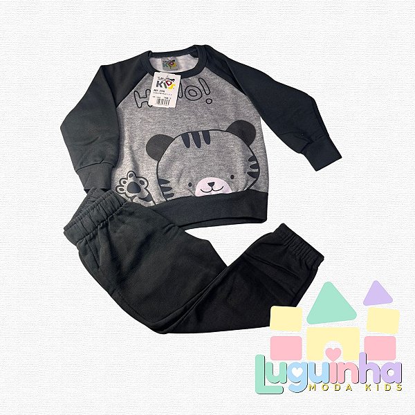 Conjunto Moletom Hello