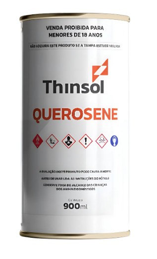 Solvente Querosene 900ml Incolor | Thinsol