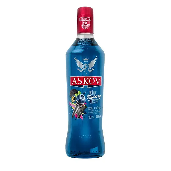 Vodka Askov ReMix Blueberry 900ml