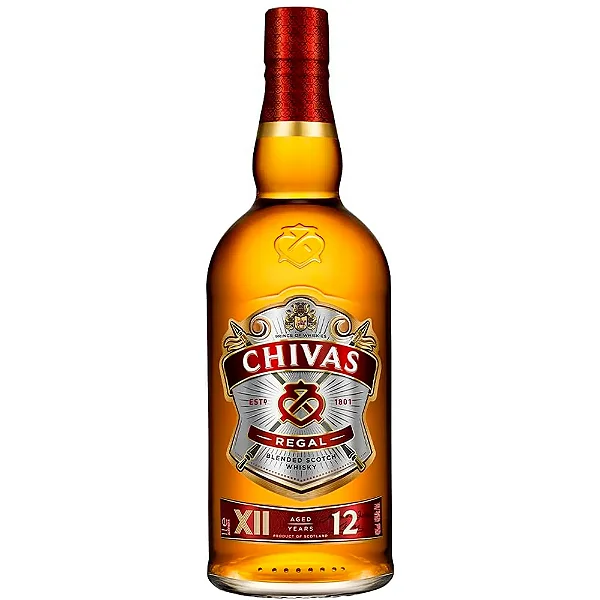 Whisky Chivas Regal 12 anos 1L
