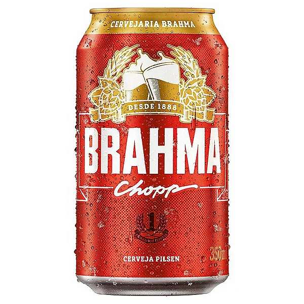 Brahma Chopp Lata 350ml