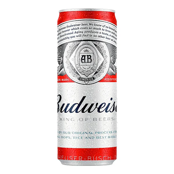Cerveja Budweiser Lata 350ml