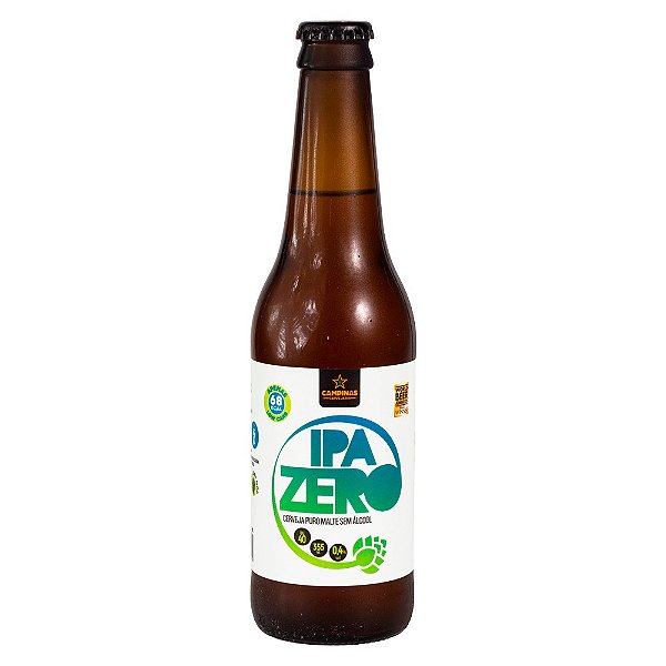 Cerveja Campinas IPA Zero Garrafa 355ml