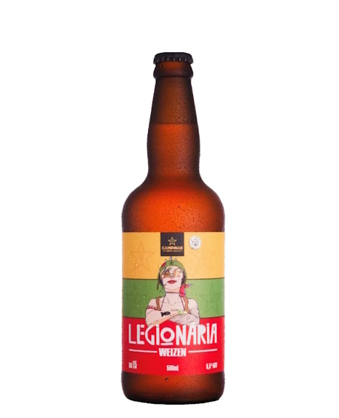 CERVEJA CAMPINAS LEGIONARIA WEIZEN - 500ML