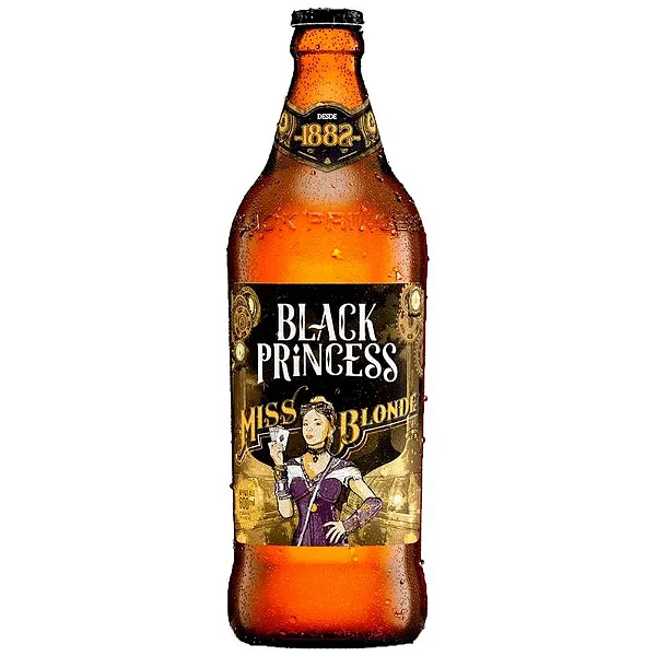 Cerveja Black Princess Blonde Garrafa 600ml