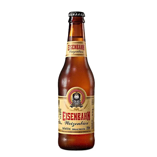 Cerveja Weizenbier Eisenbahn Garrafa 355ml