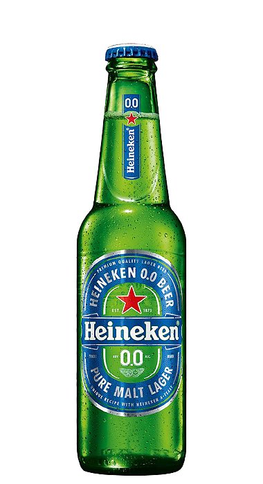 Cerveja Heineken 0,0% Álcool Long Neck 330ml