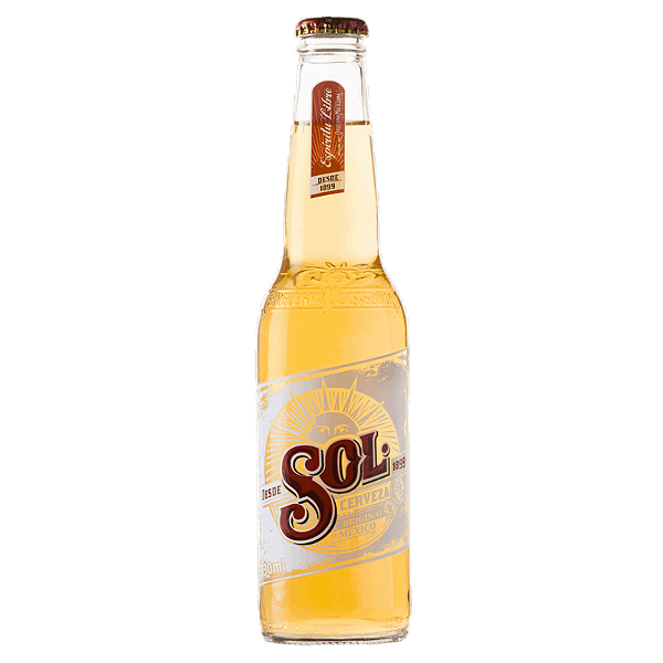 Cerveja Pilsen Sol Garrafa 330ml