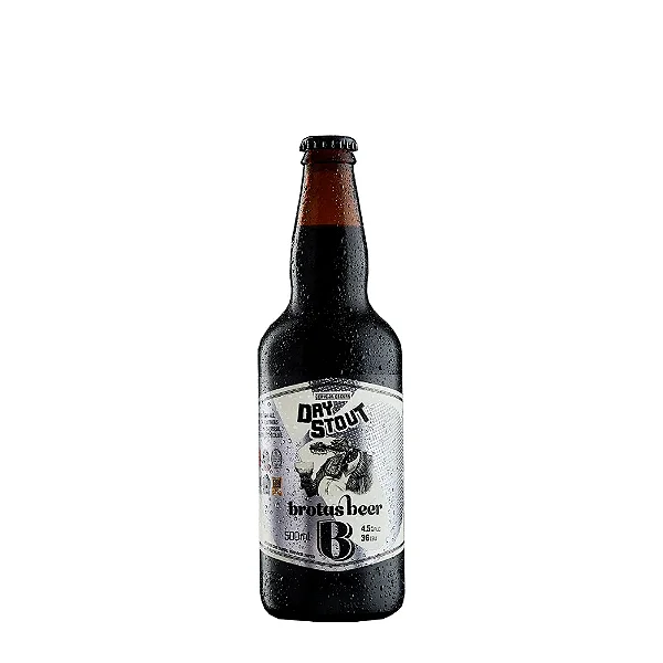 Cerveja Brotas Beer Dry Stout 500ml