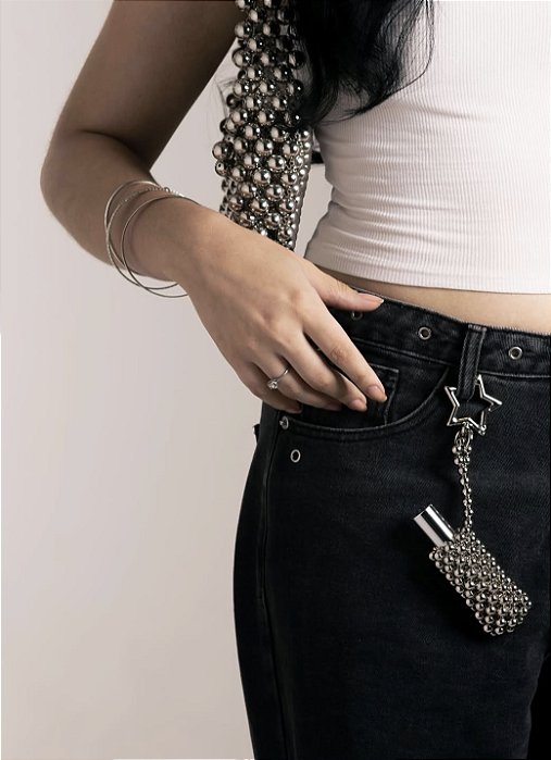 PORTA ISQUEIRO OU GLOSS - FEITO À MÃO