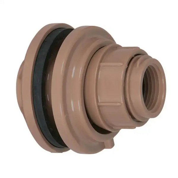 Adaptador Soldavel com Flange Marrom 25mm x 3/4”