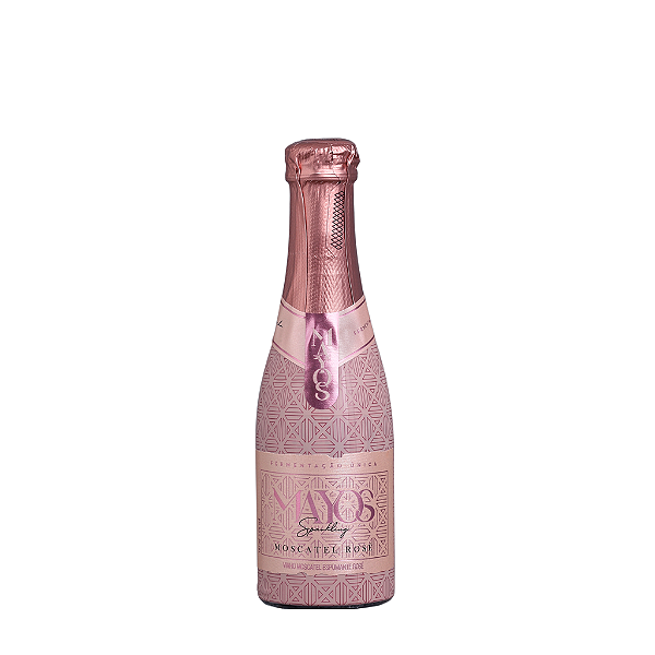 Mini Espumante Mayos Moscatel Rosé 187ml