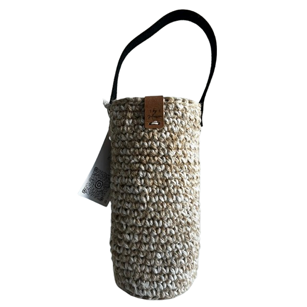 Porta Vinho Wine Bag Artesanal Juta