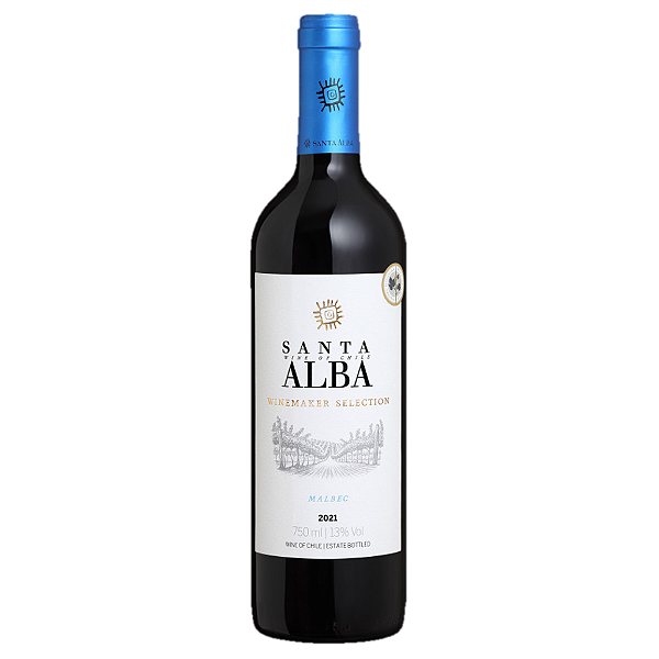 Vinho Tinto Santa Alba Winemaker Selection Malbec