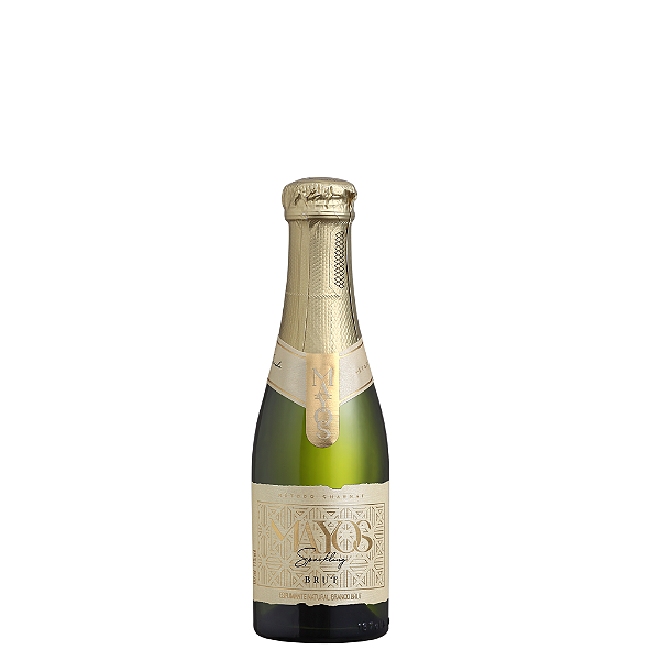 Mini Espumante Mayos Brut Branco - 187 ml