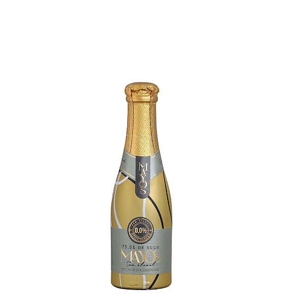 Mini Espumante Mayos Zero Álcool 187 ml