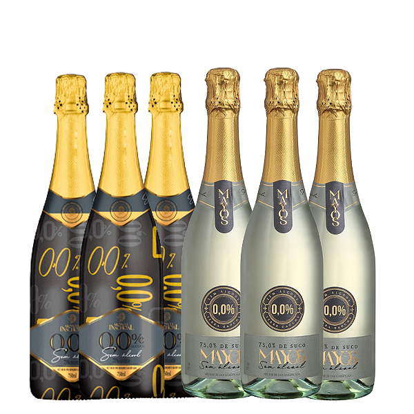 Kit Espumante Zero Álcool