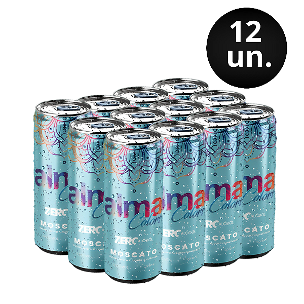 Kit 12 Alma Colors Zero Álcool