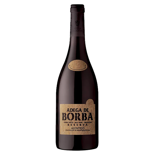 Vinho Tinto Borba Reserva Rótulo de Cortiça