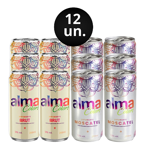 Kit 12 Alma Colors -Verão em Latas