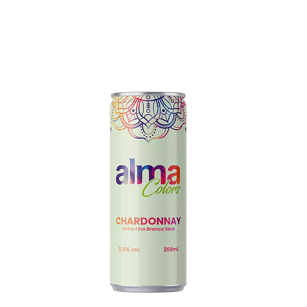 Vinho Branco em Lata Alma Colors Chardonnay
