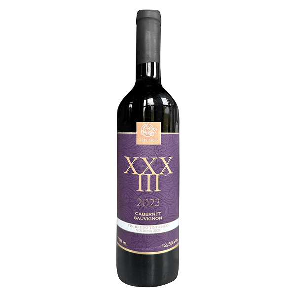 Vinho Tinto XXXIII Cabernet Sauvignon 2023