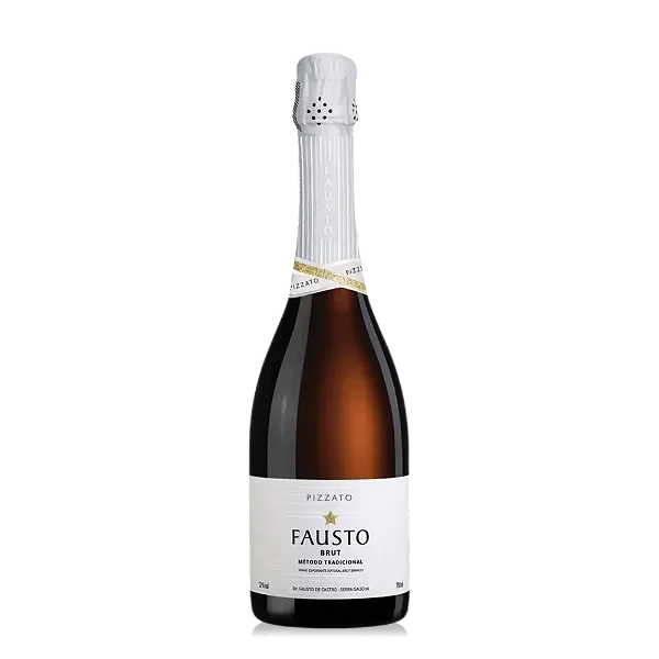 Espumante Fausto Brut Branco - Método Tradicional
