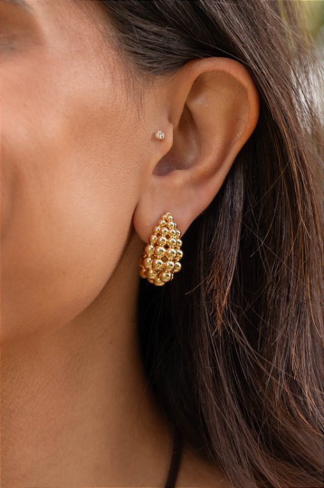 Brinco Gota Bolinhas