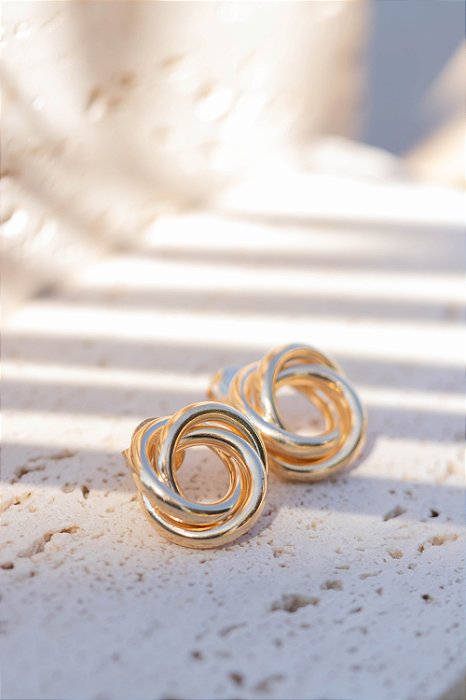 Brinco Amélia - Dourado