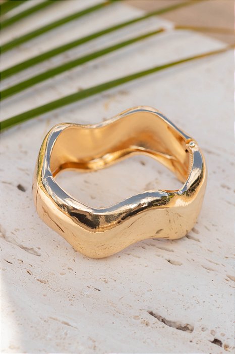 Bracelete Dália - Dourado