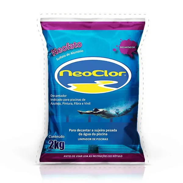 NeoFato Neoclor - 2Kg Sulfato de Alumínio