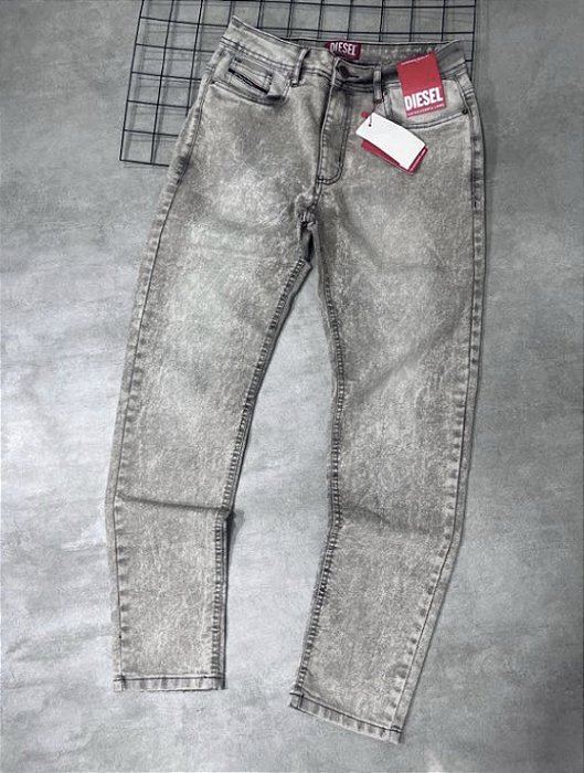 Calça Jeans Diesel - Cinza CD001