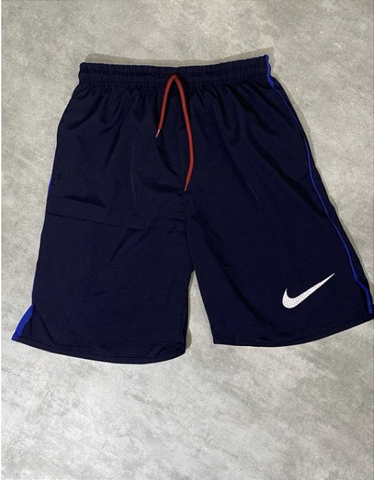 Bermuda Nike - Azul  Logo Branca BG027