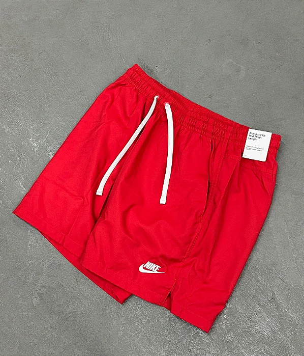 Bermuda Nike Sportwear - Vermelho AR2382-677