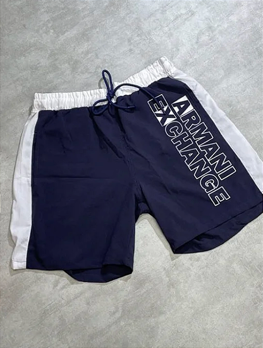 Bermuda Armani - Exchange Azul BG006